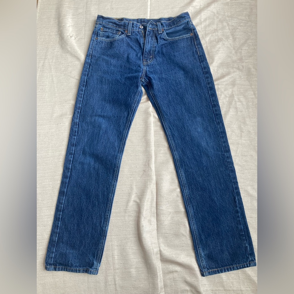 Classic Blue Levis 505 Jeans